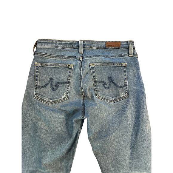 Women 28 AG Adriano Goldschmied AG-ED Denim Jeans The Prima Ankle Cigarette - Picture 4 of 5